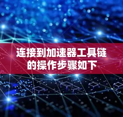 连接到加速器工具链的操作步骤如下
