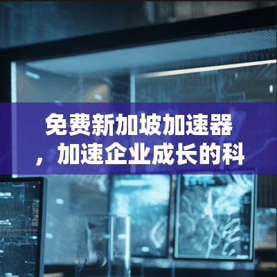免费新加坡加速器，加速企业成长的科技解决方案