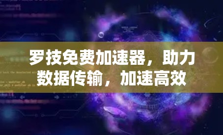 罗技免费加速器，助力数据传输，加速高效