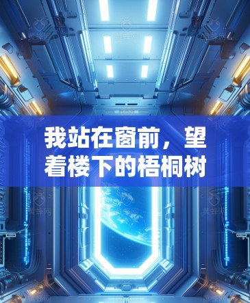我站在窗前，望着楼下的梧桐树发呆。秋日的风带着秋意，吹得梧桐沙沙作响，树影婆娑，遮住了太阳，却让整个世界都显得格外萧瑟