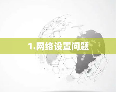 1.网络设置问题