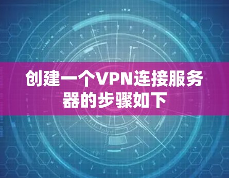创建一个VPN连接服务器的步骤如下