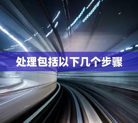 处理包括以下几个步骤 处理包括以下几个步骤