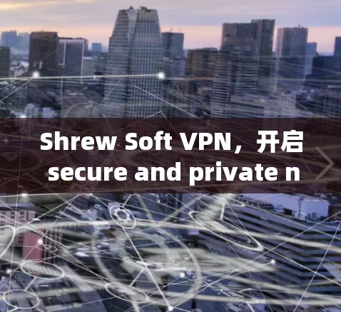 Shrew Soft VPN，开启 secure and private network access