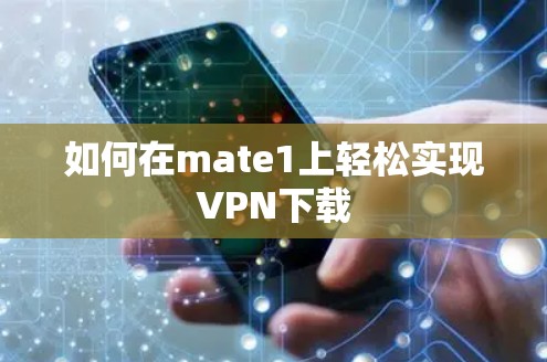 如何在mate1上轻松实现VPN下载