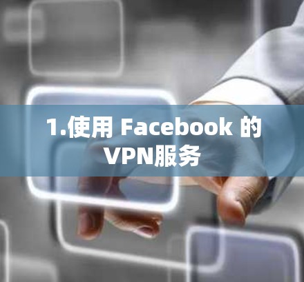 1.使用 Facebook 的VPN服务