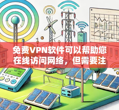 免费VPN软件可以帮助您在线访问网络，但需要注意以下几点