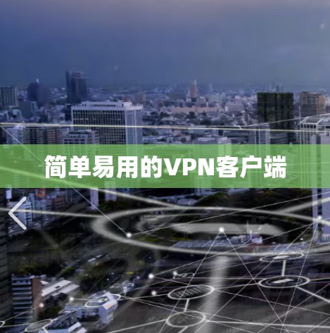 简单易用的VPN客户端
