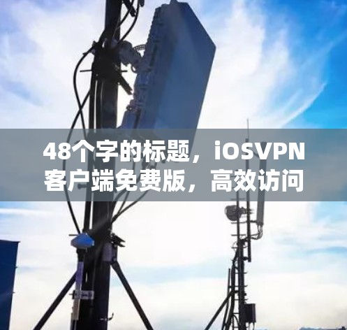 48个字的标题，iOSVPN客户端免费版，高效访问互联网的终极解决方案