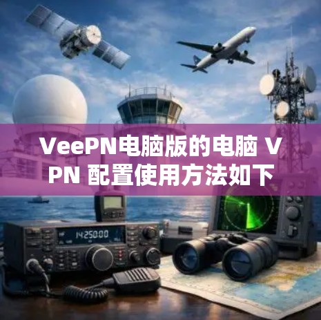 VeePN电脑版的电脑 VPN 配置使用方法如下