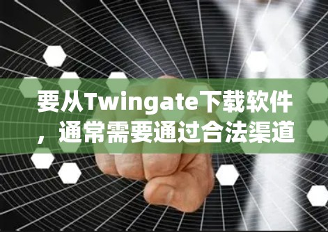 要从Twingate下载软件，通常需要通过合法渠道下载并注册。以下是常见的下载步骤