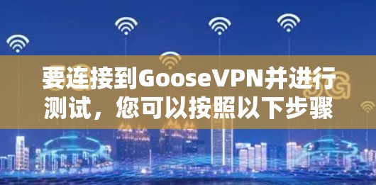 要连接到GooseVPN并进行测试，您可以按照以下步骤操作