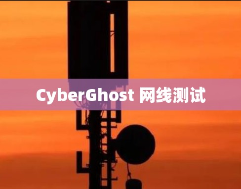 CyberGhost 网线测试