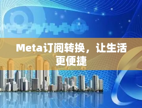 Meta订阅转换，让生活更便捷