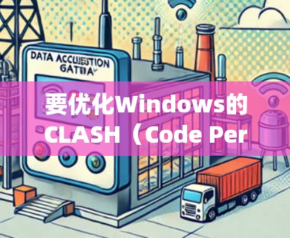 要优化Windows的CLASH（Code Performance Library for Windows）线路，可以按照以下步骤进行