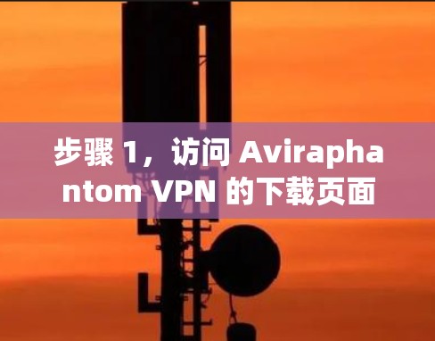 步骤 1，访问 Aviraphantom VPN 的下载页面