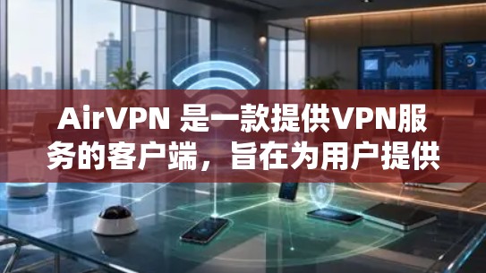 AirVPN 是一款提供VPN服务的客户端，旨在为用户提供安全、隐私和可靠的网络连接。AirVPN 提供多种服务，包括免费的、中等和付费的版本，以满足不同用户的需求和预算
