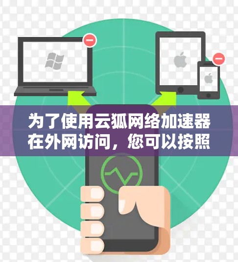 为了使用云狐网络加速器在外网访问，您可以按照以下步骤进行